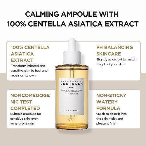 SKIN1004 - Madagascar Centella Ampoule - 2 sizes