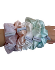 Silk Scrunchies - 5 colours - BASIC MADE CO