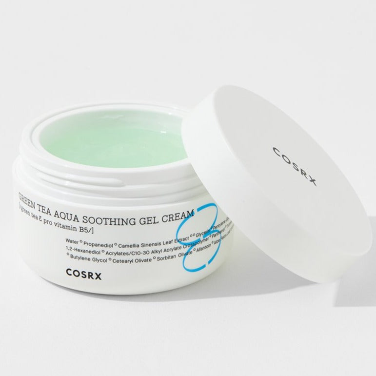 Hydrium Green Tea Aqua Soothing Gel Cream - BASIC MADE CO