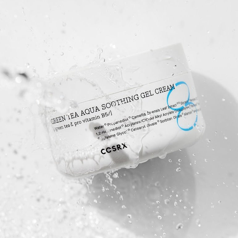 Hydrium Green Tea Aqua Soothing Gel Cream - BASIC MADE CO