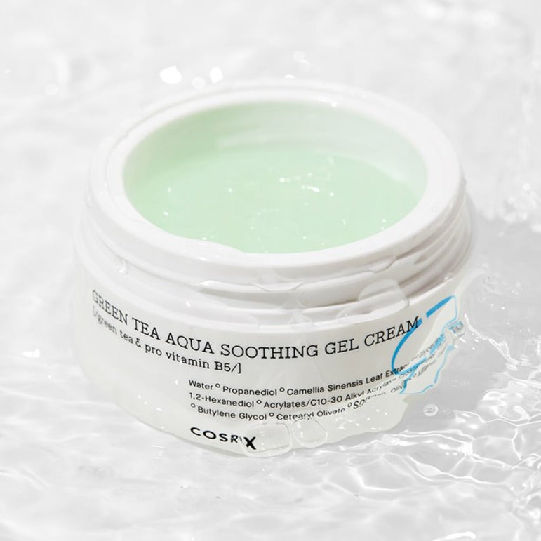 Hydrium Green Tea Aqua Soothing Gel Cream - BASIC MADE CO