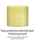 Abib - Yuja Probiotics Blemish Pad Vitalizing Touch