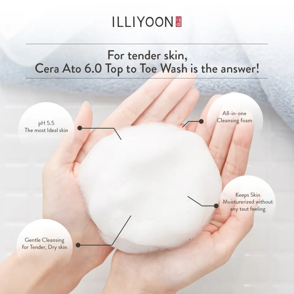 Illiyoon - Ceramide Ato 6.0 Top To Toe Wash