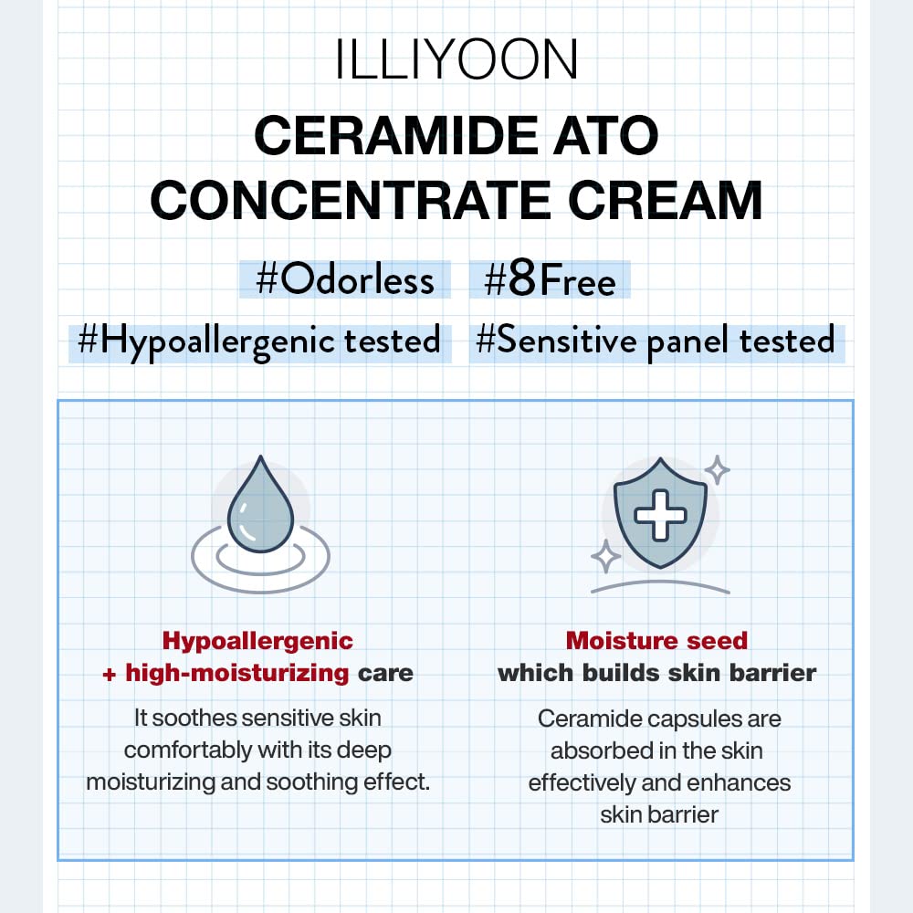 Illiyoon - Ceramide ATO Concentrate Cream - BASIC MADE CO