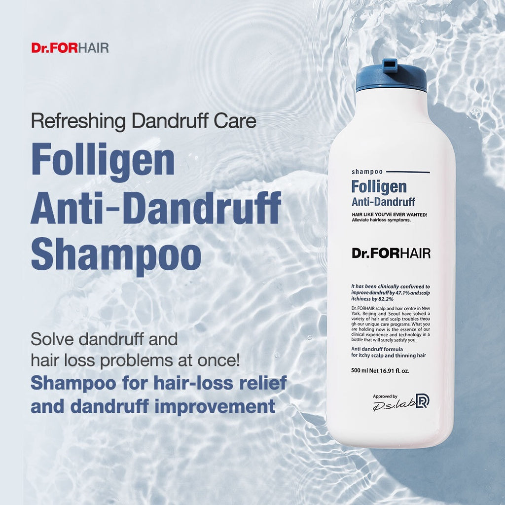 Dr.FORHAIR Folligen Anti-Dandruff Shampoo