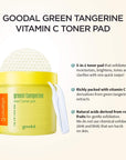 Goodal - Green Tangerine Vita-C Toner Pad+