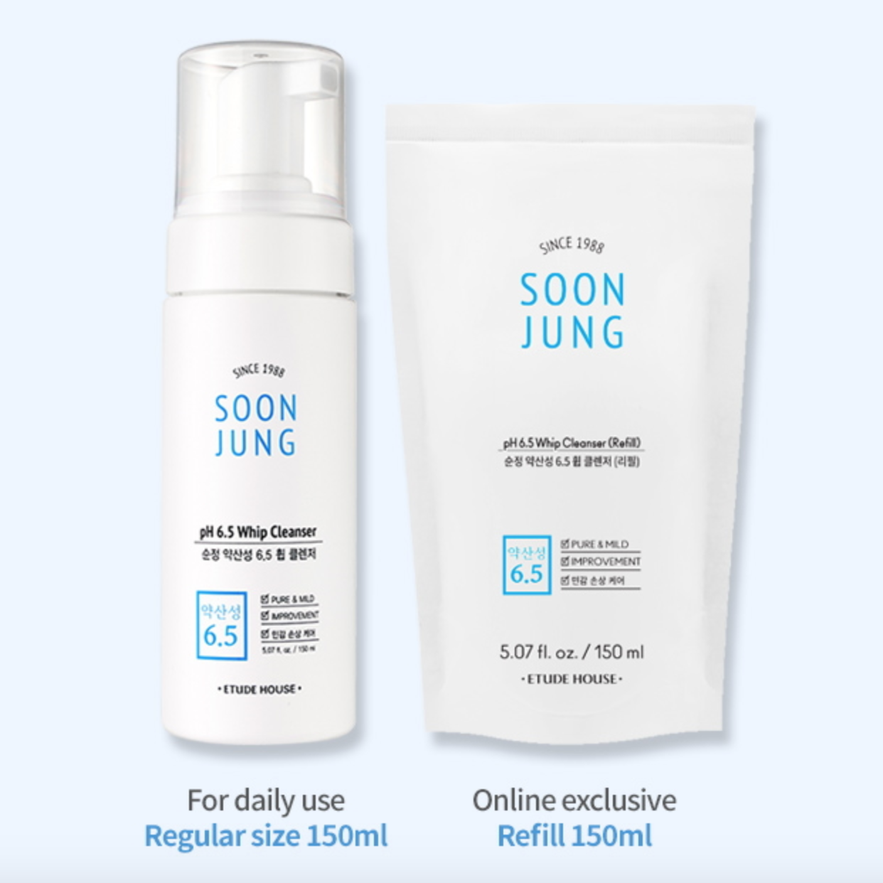 SOON JUNG pH 6.5 Whip Cleanser - BASIC MADE CO