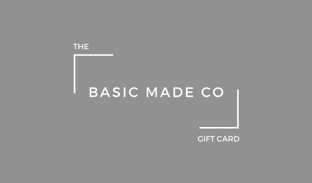 Gift card - BASIC MADE CO