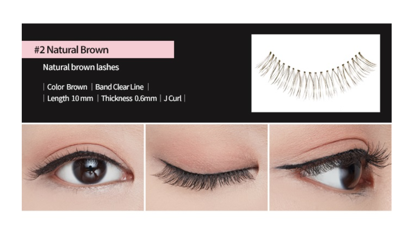 My Beauty Tool Eyelashes - 6 types - BASIC MADE CO