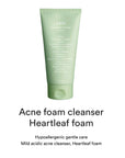 Abib - Acne Foam Cleanser Heartleaf Foam