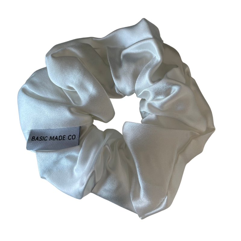 Silk Scrunchies - 5 colours - BASIC MADE CO