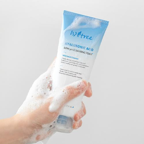 Hyaluronic Acid Low pH Cleansing Foam - BASIC MADE CO