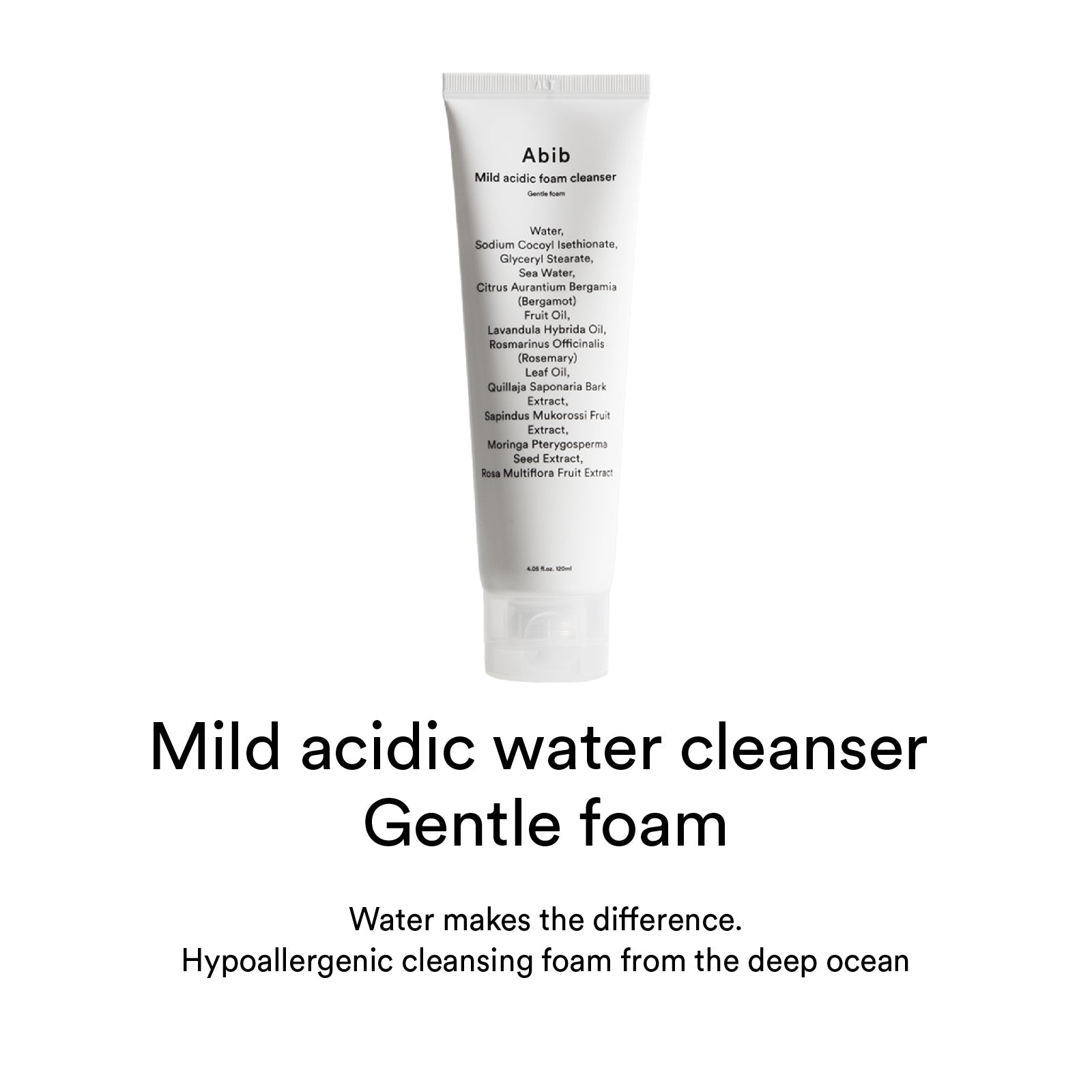 Abib - Mild Acidic Foam Cleanser